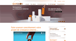 Desktop Screenshot of croissance-externe.fr